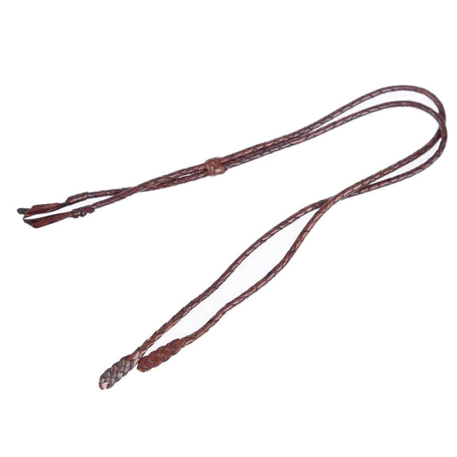 Badgery Chin Strap 4 Plait Round w/Slider