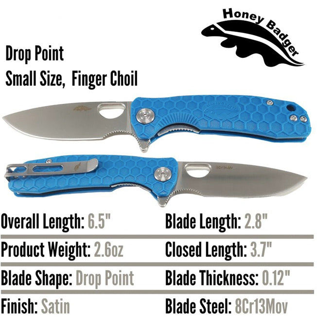 Honey Badger Flipper Pocket Knife w/Clip