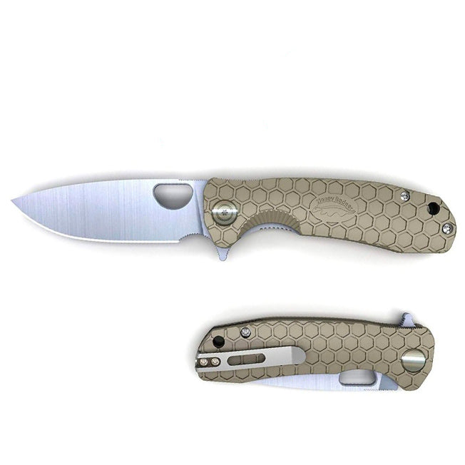 Honey Badger Flipper Pocket Knife w/Clip