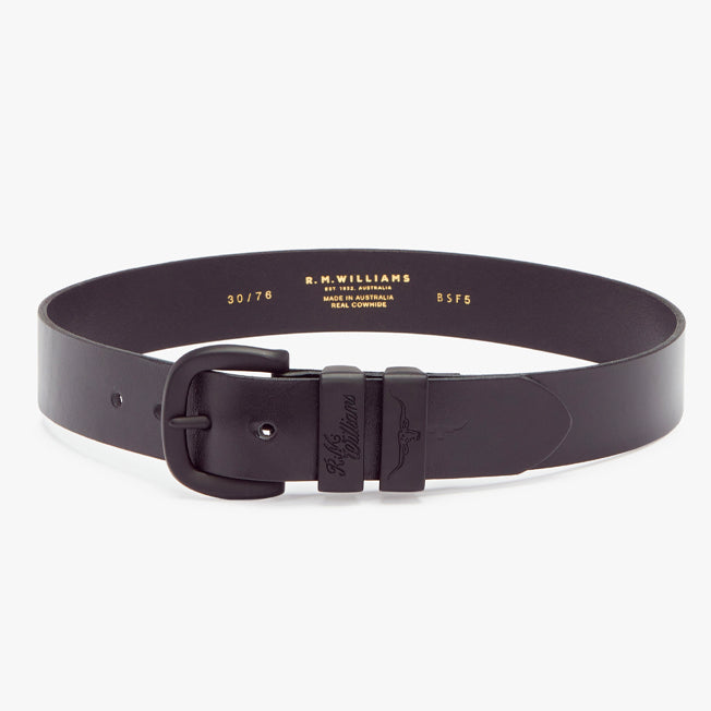 R.M.Williams Drover Leather Belt 38mm