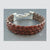 Jaroo Flat Plaited Bracelet 4 Strand S/Slv Clasp