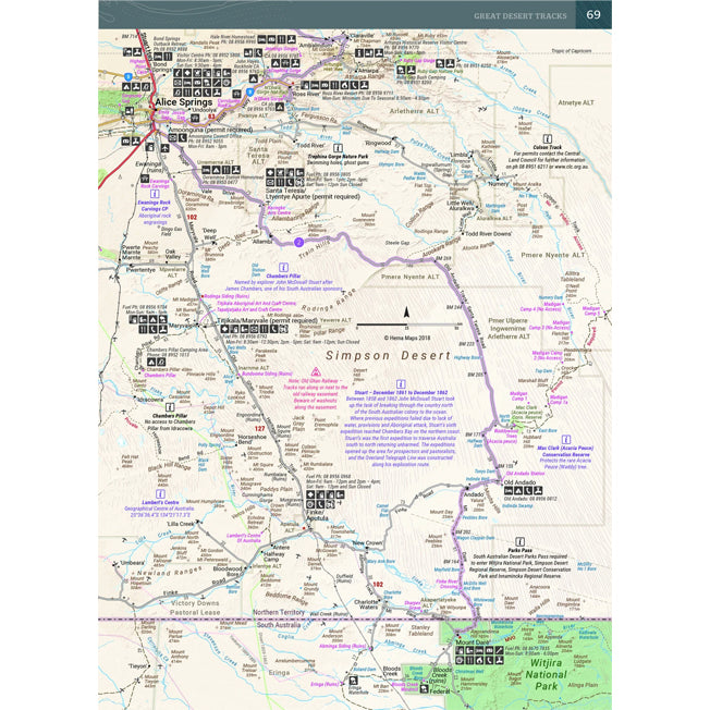 Hema Great Desert Tracks Atlas & Guide