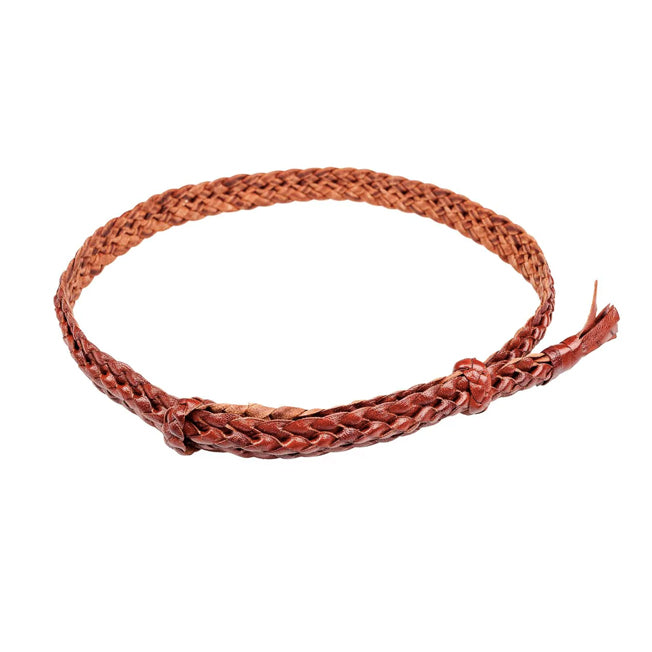 Badgery Croc Ridge Leather Hat Band