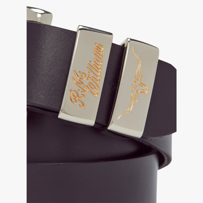 R.M. Williams Jerrawa Leather Belt