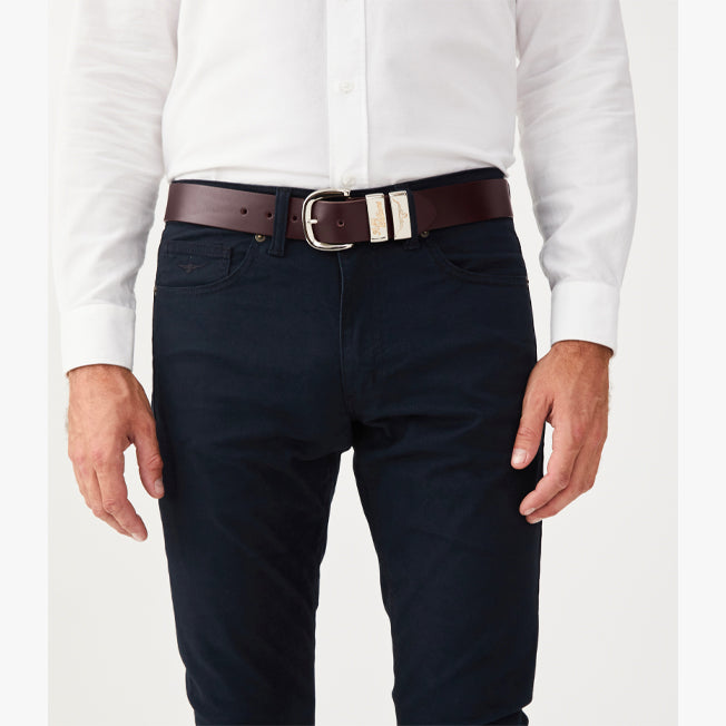 R.M. Williams Jerrawa Leather Belt