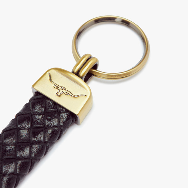 R.M. Williams Plaited Key Ring