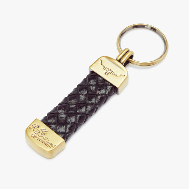 R.M. Williams Plaited Key Ring