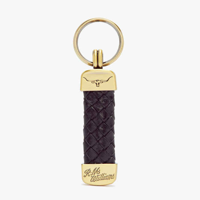 R.M. Williams Plaited Key Ring