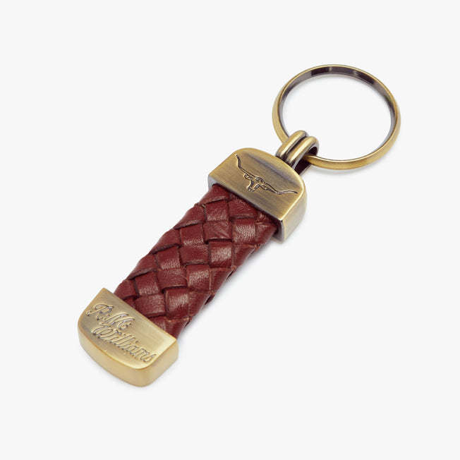 R.M. Williams Plaited Key Ring