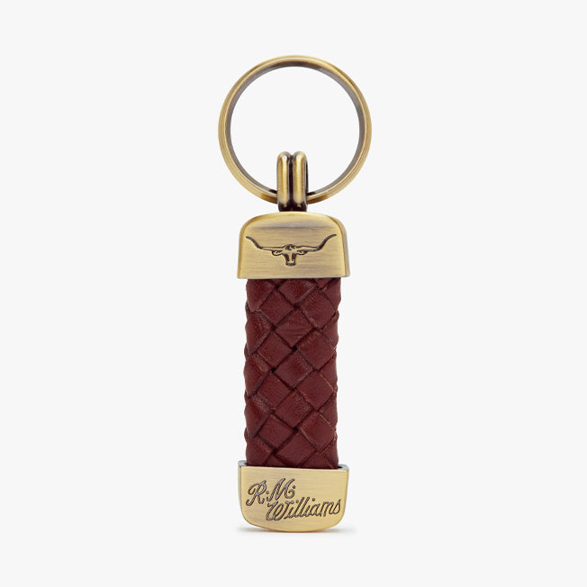 R.M. Williams Plaited Key Ring