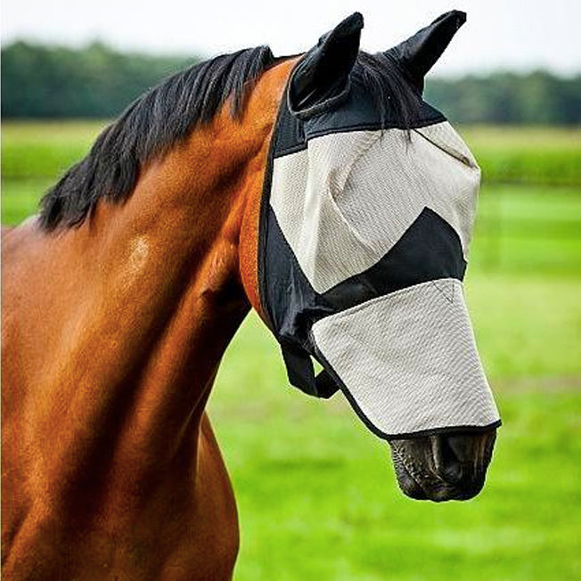 Horze Soft Fly Mask with Ears & Nose