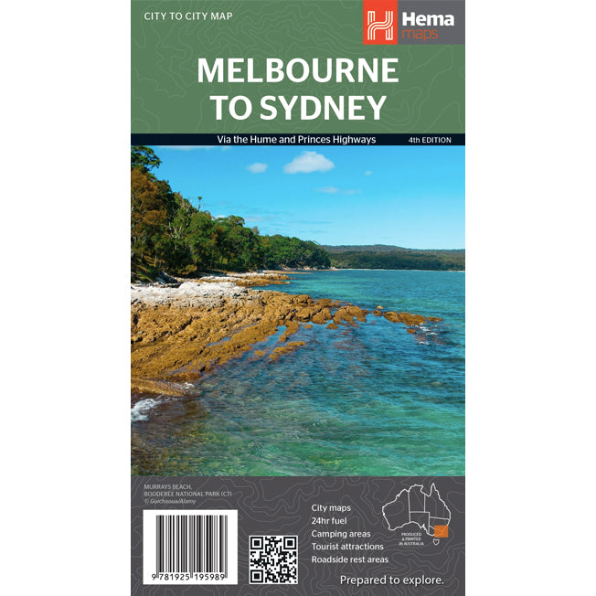 Hema Melbourne To Sydney City to City Map