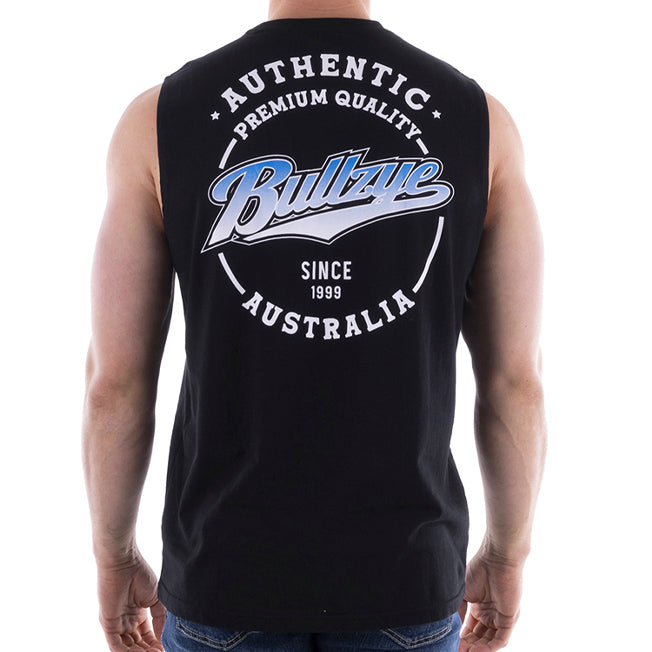 Bullzye Mens Overlay Muscle Tank