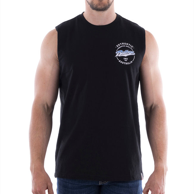 Bullzye Mens Overlay Muscle Tank