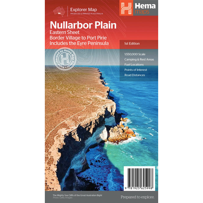 Hema Nullarbor Plain (Eastern Sheet)