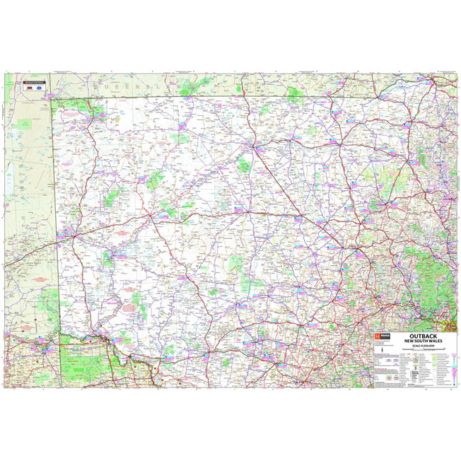 Hema Outback New South Wales Explorer Map