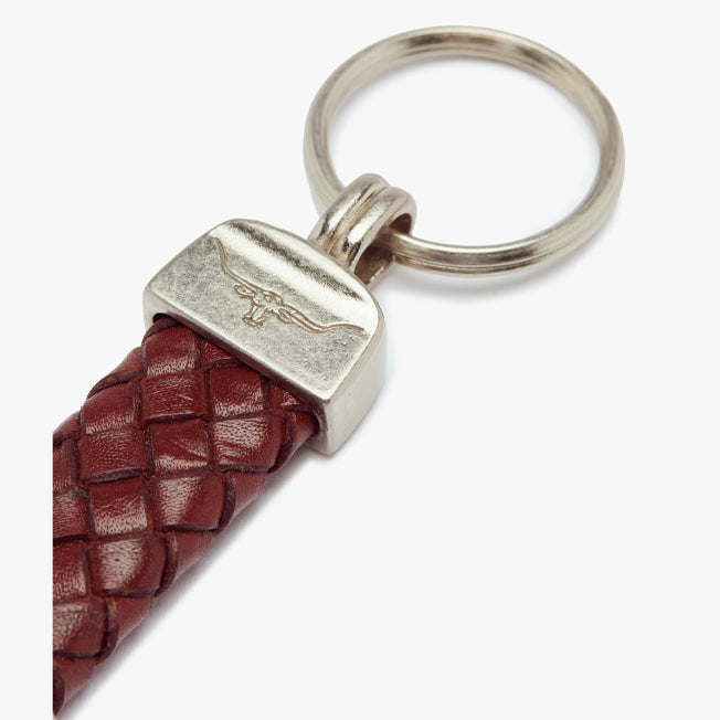 R.M. Williams Plaited Key Ring