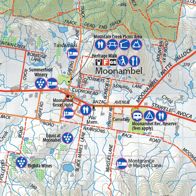 Meridian Maps The Pyrenees Touring Guide - Lattanzios