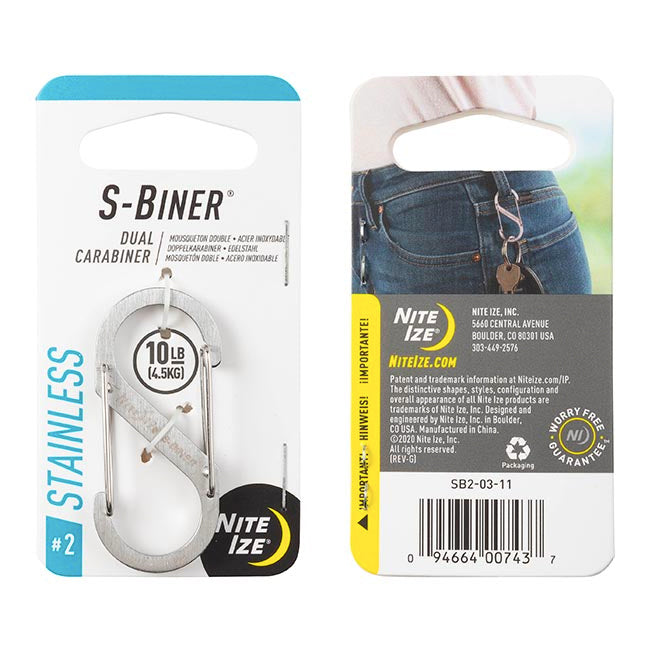 Nite Ize S Binder Stainless Steel