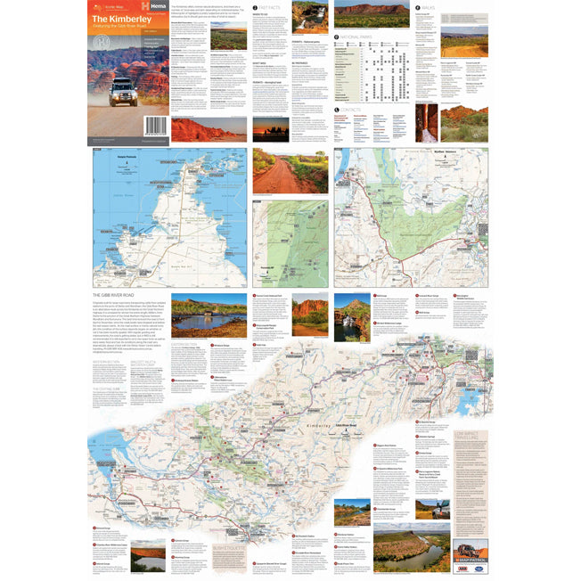 Hema The Kimberley Iconic Map