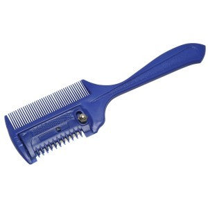 Thinning Comb with Razor Blade