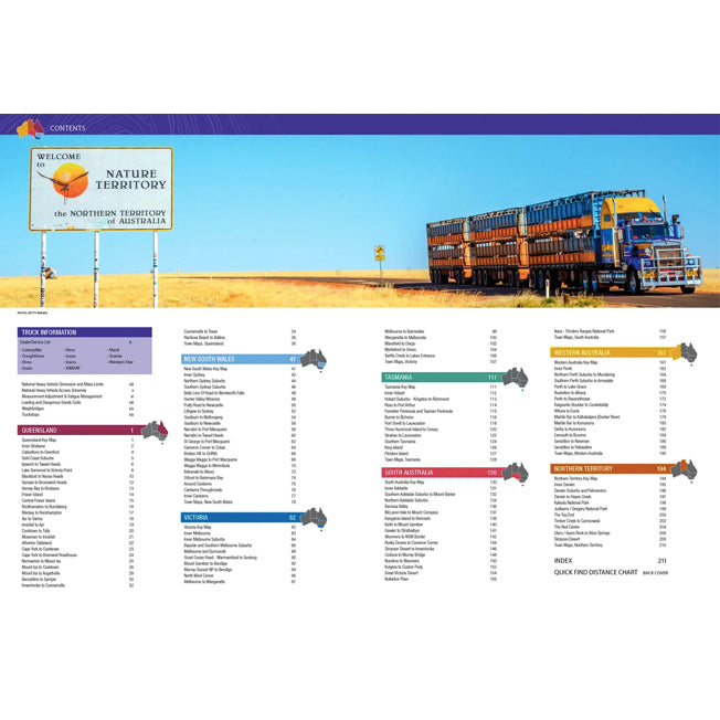 Hema Australia Truckies Atlas