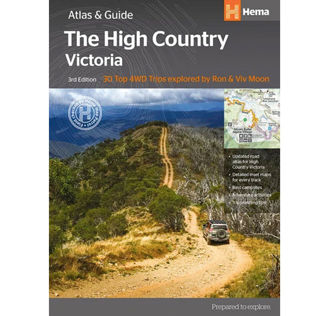 Hema The High Country Victoria Atlas & Guide