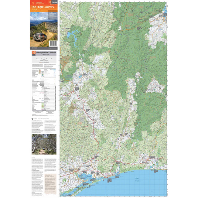 Hema The Victorian High Country Iconic Map