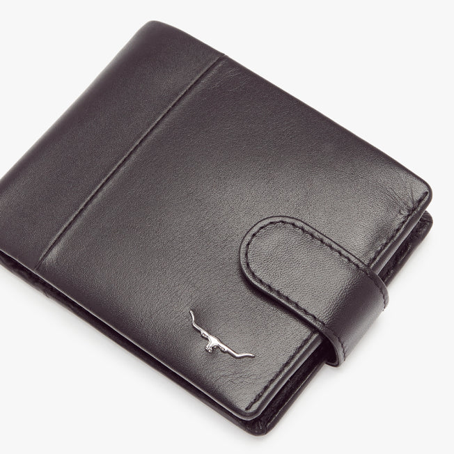 R.M. Williams Leather Wallet with Coin Pocket & Tab