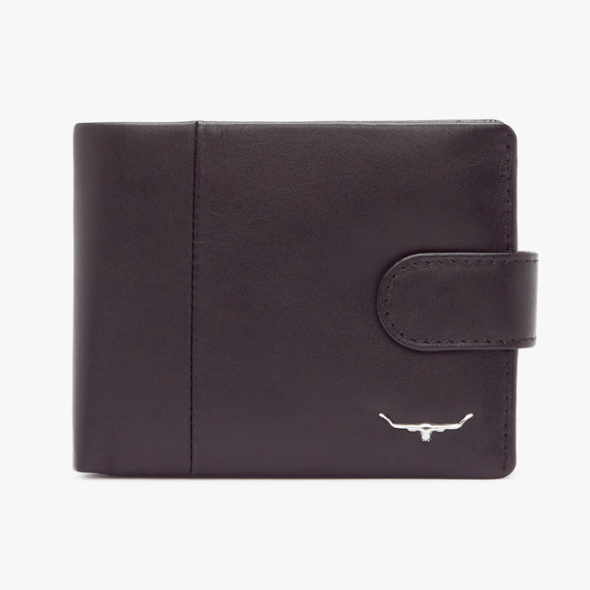 R.M. Williams Leather Wallet with Coin Pocket & Tab