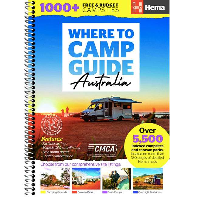 Hema Where To Camp Guide