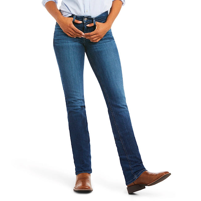Ariat Real Womens Perfect Rise Abby Straight Leg Jean