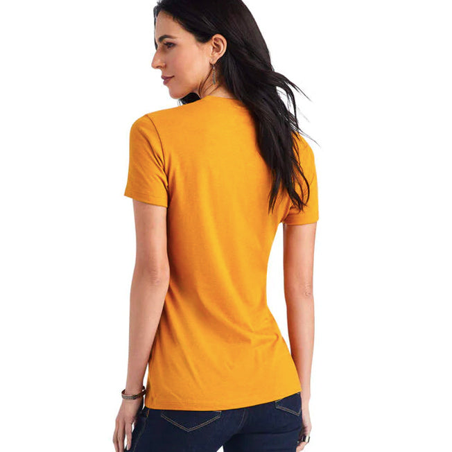 Ariat Womens Wheat Script SS Tee